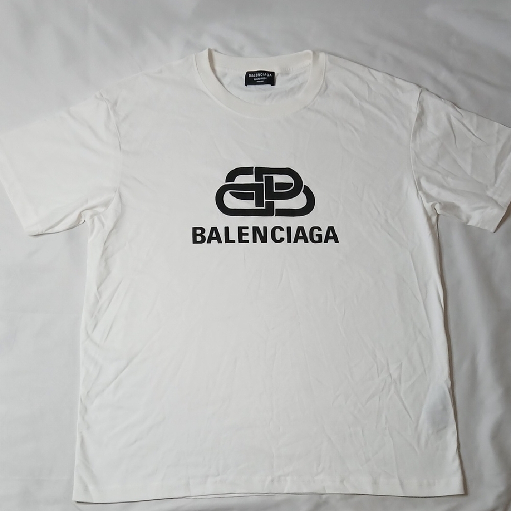 Balenciaga Logo White Tee